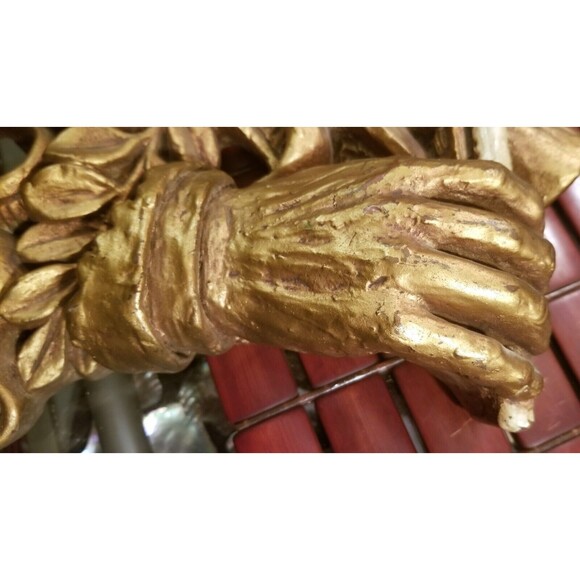 1968 Violin & Sheet Music 3D Wall Sculpture Universal Statuary Corp Resin - Picture 4 of 5